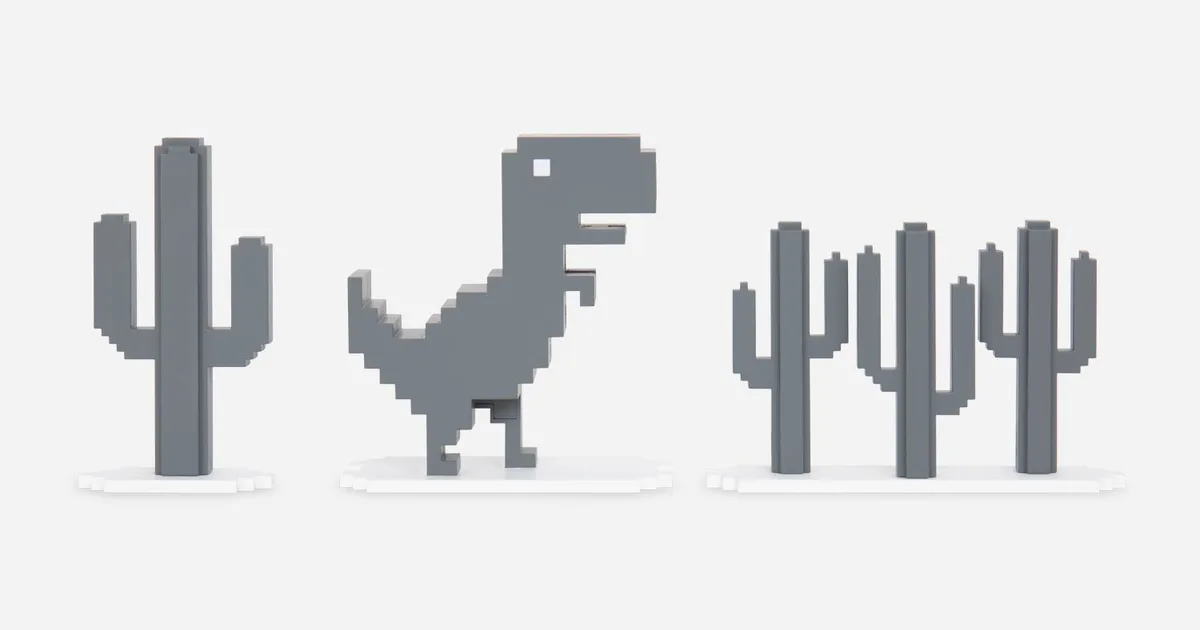 Dino Game retro